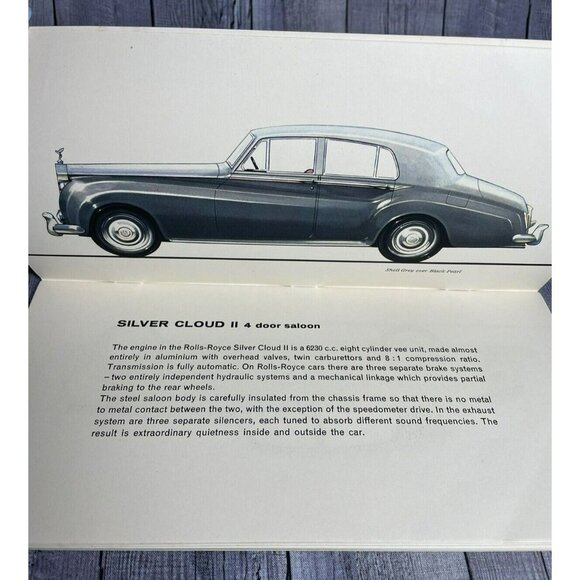 1960 ROLLS ROYCE & BENTLEY DLX DOUBLE COLOR BROCHURE 36-pgs CUSTOM COACHWORK - Picture 6 of 16